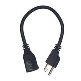 Maxbell Power Cord Heavy Duty 5-15R to 5-15P Outlet Extension Power Cable 3m