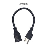 Maxbell Power Cord Heavy Duty 5-15R to 5-15P Outlet Extension Power Cable 3m