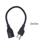 Maxbell Power Cord Heavy Duty 5-15R to 5-15P Outlet Extension Power Cable 3m