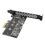 Maxbell PCIe M2 Adapter Card M.2 to Pci-E 3.0 x1 Expansion Card Portable Compact
