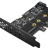 Maxbell PCIe M2 Adapter Card M.2 to Pci-E 3.0 x1 Expansion Card Portable Compact