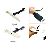Maxbell 50cm USB 3.1 Front Panel Header Type E to USB C Type C Cable Accessories Style A