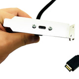 Maxbell 50cm USB 3.1 Front Panel Header Type E to USB C Type C Cable Accessories Style B