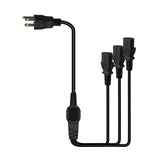 Maxbell 5-15P to IEC320 C13 Power Cord for Desktop Hosts Rice Cookers Camera 1 meter