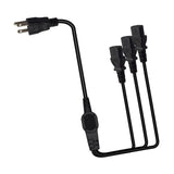 Maxbell 5-15P to IEC320 C13 Power Cord for Desktop Hosts Rice Cookers Camera 1 meter
