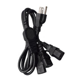 Maxbell 5-15P to IEC320 C13 Power Cord for Desktop Hosts Rice Cookers Camera 1 meter