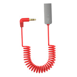 Maxbell Car USB AUX Receiver Adapter 3.5mm Audio Receiver music for Speakers Red