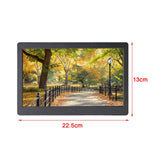 Maxbell 10Inches Electronic Digital Photo Frame US Standard Plug with Clock,Calendar