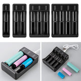 Maxbell USB Battery Charger with LED Indicator for 3.7V/4.2V Lithium 18650 14500 1 Slot