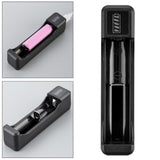 Maxbell USB Battery Charger with LED Indicator for 3.7V/4.2V Lithium 18650 14500 1 Slot