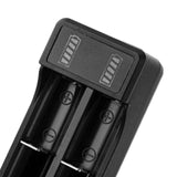 Maxbell USB Battery Charger with LED Indicator for 3.7V/4.2V Lithium 18650 14500 2 Slot