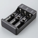 Maxbell USB Battery Charger with LED Indicator for 3.7V/4.2V Lithium 18650 14500 3 Slot