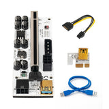 Maxbell Pci-E Riser Card PCIe 1x to 16x Extender Pci-E Riser Adapter Card Durable