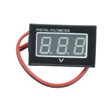 Maxbell DC2.5V to 30V Digital Voltmeter Voltage Panel Meter Display for Motorcycle Red