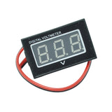 Maxbell DC2.5V to 30V Digital Voltmeter Voltage Panel Meter Display for Motorcycle Red