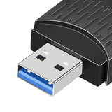 Maxbell WiFi USB Adapter USB WiFi 6 Dongle WiFi USB 3.0 Adapter 1800Mbps for Desktop