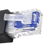 Maxbell Cat6 Ethernet Adapter 8P8C Male/Female 90 Degree for Switches Hubs Routers Right