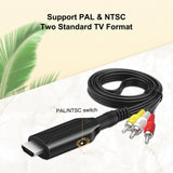 Maxbell Video Audio Cable Accessory Supports PaL Ntsc Replaces for Projector TV