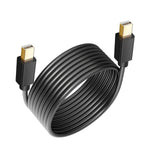 Maxbell 1.8 Meter Mini DP toward mini DP 4K Display Cable, ,Black Accessory Professional