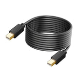 Maxbell 1.8 Meter Mini DP toward mini DP 4K Display Cable, ,Black Accessory Professional