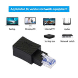 Maxbell Cat6 Ethernet Adapter 8P8C Female to 8P8C Male Connector for Network Routers
