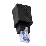 Maxbell Cat6 Ethernet Adapter 8P8C Female to 8P8C Male Connector for Network Routers