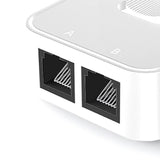 Maxbell Gigabit Unmanaged Ethernet Network Switch 2 Port 1000Mbps Sturdy for Home