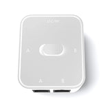 Maxbell Gigabit Unmanaged Ethernet Network Switch 2 Port 1000Mbps Sturdy for Home