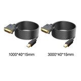 Maxbell Mini DP to DVI Cable DVI Output DP to DVI Cable for Monitor Laptop 100cmx4cmx1.5cm
