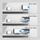 Maxbell Mini DP to DVI Cable DVI Output DP to DVI Cable for Monitor Laptop 300cmx4cmx1.5cm