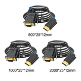 Maxbell VGA Digital to HDMI Analog Video Adapter Cable ,1080P Golden Plating Durable 0.5m