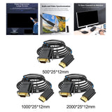 Maxbell VGA Digital to HDMI Analog Video Adapter Cable ,1080P Golden Plating Durable 0.5m