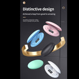 Maxbell Portable Mini Sleeping Earbuds with 500mAh Charging Case for Sleeping Travel Blue
