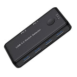 Maxbell USB 3.0 Switcher Selector Two in Four Out, Stable Connection Professional