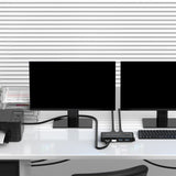 Maxbell USB 3.0 Switcher Selector Two in Four Out, Stable Connection Professional