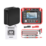 Maxbell Digital Megohmmeter Meter with Support Bracket Detect 50V-1000V