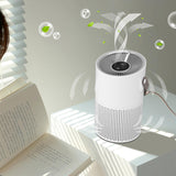 Maxbell Portable Desktop Air Purifiers Air Cleaner for Home Bedroom Pollen