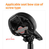Maxbell Secure Protective Cover Bike Mount Bracket Portable Anti Lost for Bicycle Screw Type