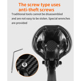 Maxbell Secure Protective Cover Bike Mount Bracket Portable Anti Lost for Bicycle Screw Type