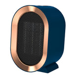 Maxbell Electric Space Heater Adjustable Thermostat for Indoor Use Living Room Blue