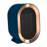 Maxbell Electric Space Heater Adjustable Thermostat for Indoor Use Living Room Blue