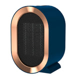 Maxbell Electric Space Heater Adjustable Thermostat for Indoor Use Living Room Blue