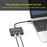 Maxbell USB C Switch Selector 10Gbps Data Transfer for Keyboard Mouse Accessory