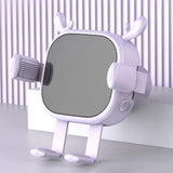 Maxbell Car Charger Bracket Mobile Phone Bracket for 4.7inch-7inch Mobile Phones Purple