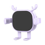 Maxbell Car Charger Bracket Mobile Phone Bracket for 4.7inch-7inch Mobile Phones Purple