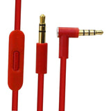 Maxbell Headphone Cable 3.5mm AUX Audio Cable Cord for Solo Red