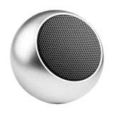 Maxbell Portable Subwoofer Stereo Compact Durable for Sports Travel Camping Silver
