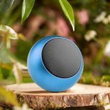 Maxbell Portable Subwoofer Stereo Compact Durable for Sports Travel Camping Blue