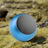 Maxbell Portable Subwoofer Stereo Compact Durable for Sports Travel Camping Blue