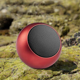 Maxbell Portable Subwoofer Stereo Compact Durable for Sports Travel Camping Red